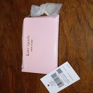 NWT Kate Spade Pink Cardholder